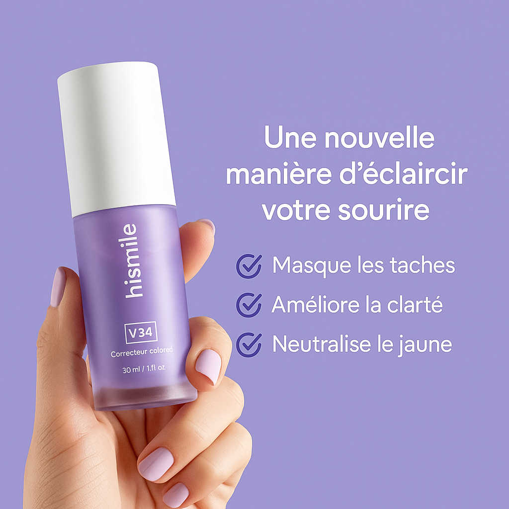 Dentifrice blanchissant V34