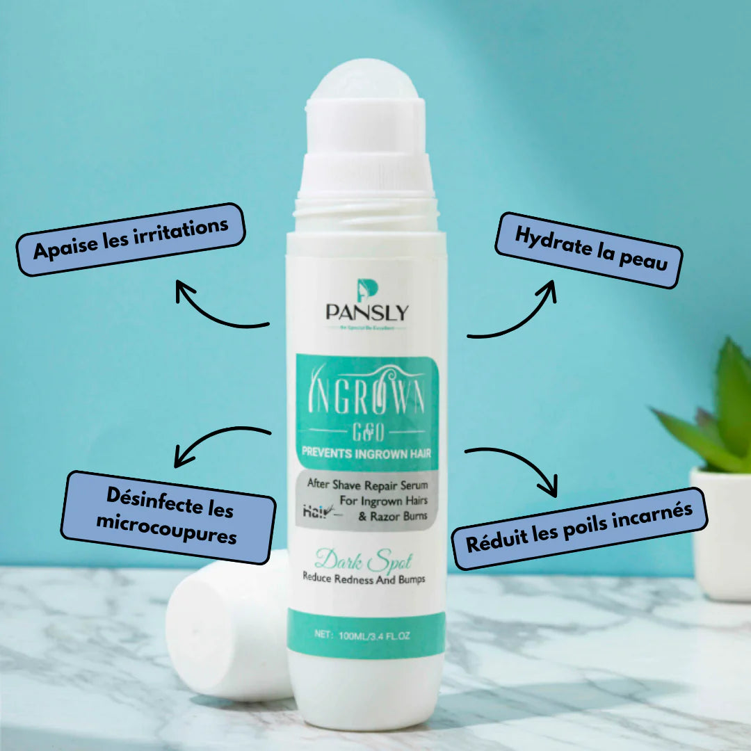 Sérum anti poils incarnés