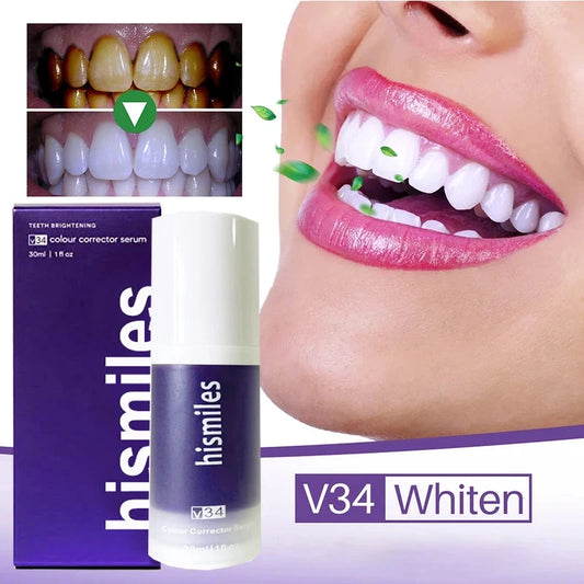 Dentifrice blanchissant V34
